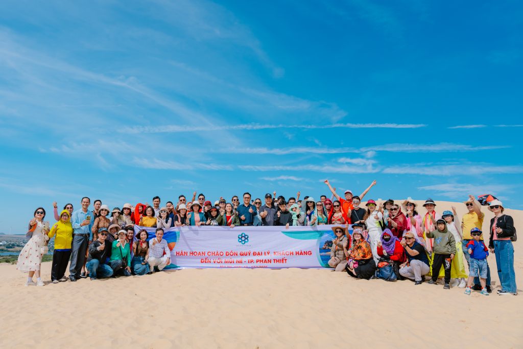 Những kỷ niệm đáng nhớ trong chương trình du lịch tất niên Trí Tuệ Power tại Mũi Né - Phan Thiết 2025.